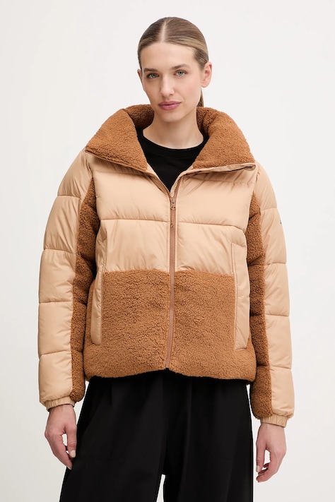 Columbia kurtka Leadbetter Point kolor brązowy zimowa 2085602