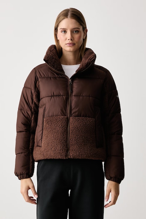 Columbia Krótka kurtka damska Leadbetter Point brązowa 2085602