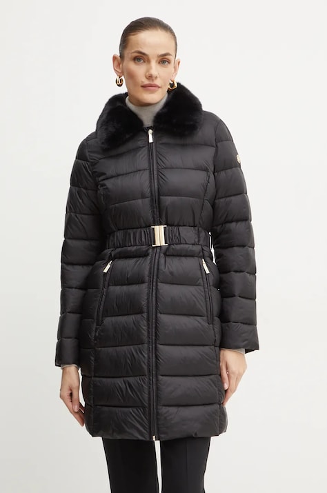 MICHAEL Michael Kors geaca femei, culoarea negru, de iarna, 77B6597M42