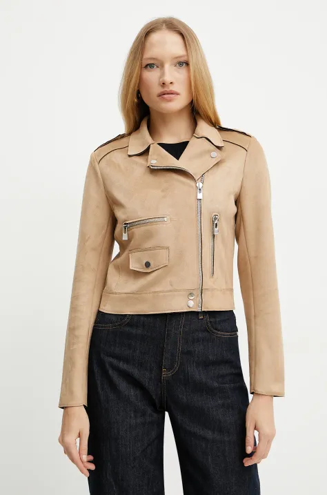 Morgan giacca da motociclista GOUSMI donna colore beige  GOUSMI