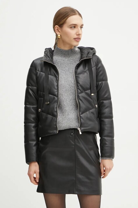 Куртка Morgan GSOL жіноча колір чорний зимова GSOL