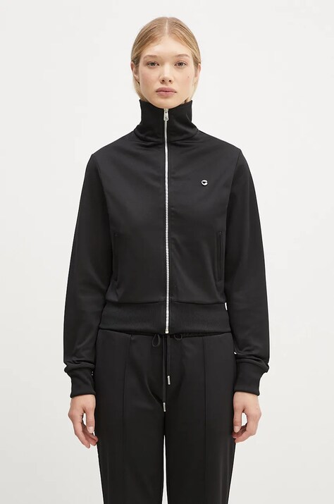 Mikina Coperni Tracksuit Jacket dámská, černá barva, hladká, COPJS96567