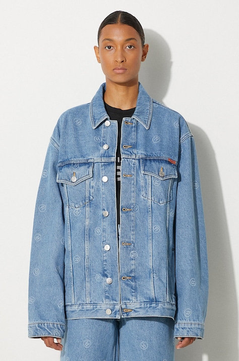 Τζιν μπουφάν Martine Rose Oversized Denim Jacket 201WD05508