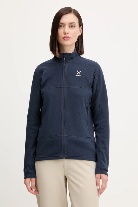 Haglöfs bluza sportowa Buteo kolor granatowy gładka 605074