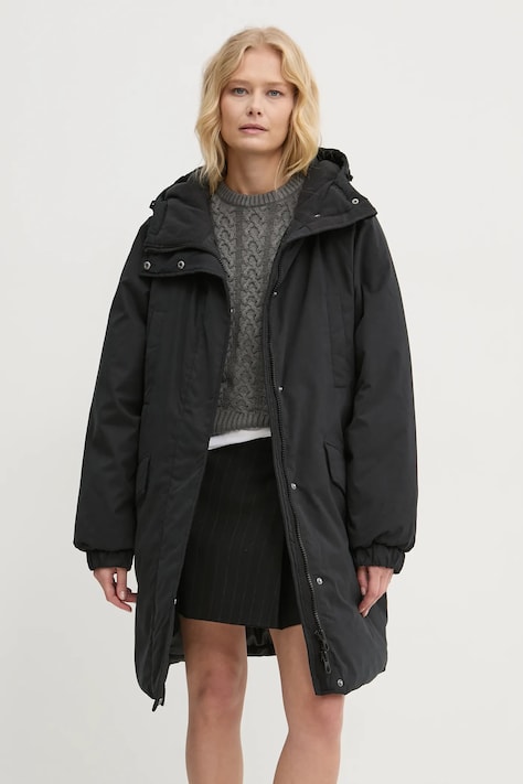 Volcom kurtka damska kolor czarny zimowa B1732408