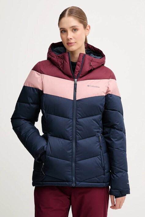 Columbia kurtka narciarska Abbott Peak kolor granatowy 2105111