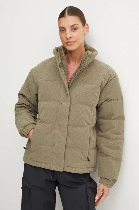 Пухова куртка Columbia Ruby Falls жіноча колір зелений зимова 2051454