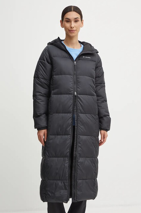 Columbia geaca Puffect femei, culoarea negru, de iarna, 2088451