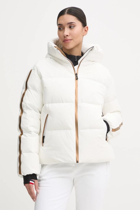 Péřová lyžařská bunda Rossignol Ventina bílá barva, RLNWJ69