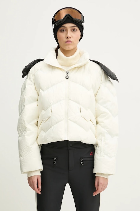 Péřová lyžařská bunda Perfect Moment Mountain béžová barva, W3001052
