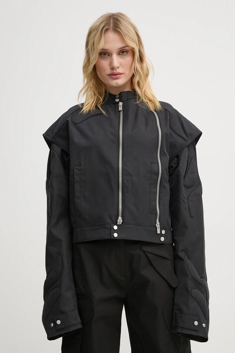 Μπουφάν Heliot Emil χρώμα: μαύρο, HE.W.02.105.BLK01