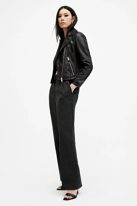 Шкіряна куртка AllSaints DALBY — фото 6