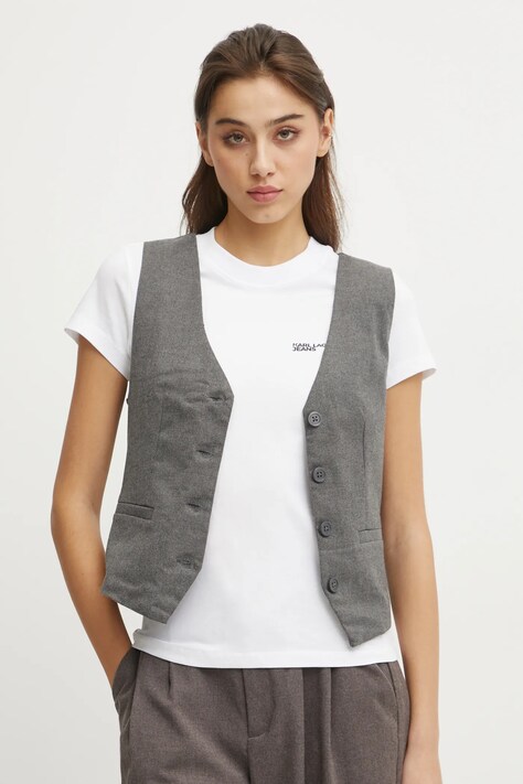 Vesta Hollister Co. šedá farba, jednoradová, KI340-4078
