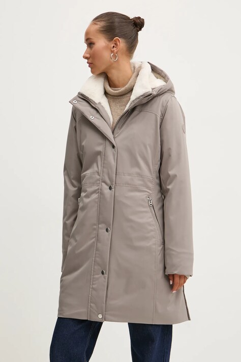 Яке Hollister Co. в бежово преходен модел KI344-4657