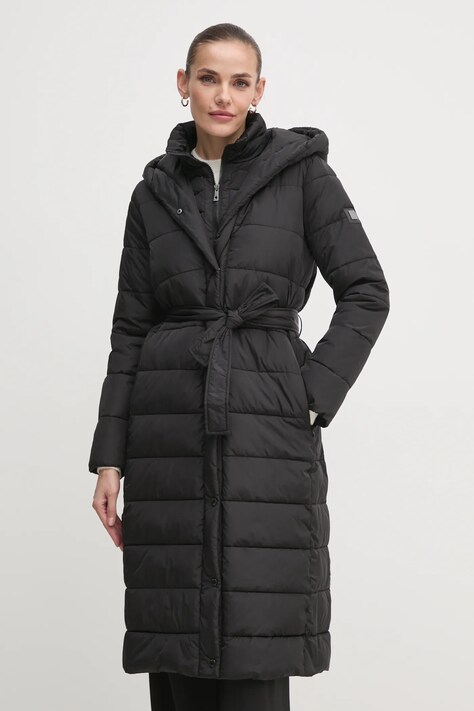 Tiffi geaca femei, culoarea negru, de iarna, 231090 LANCY