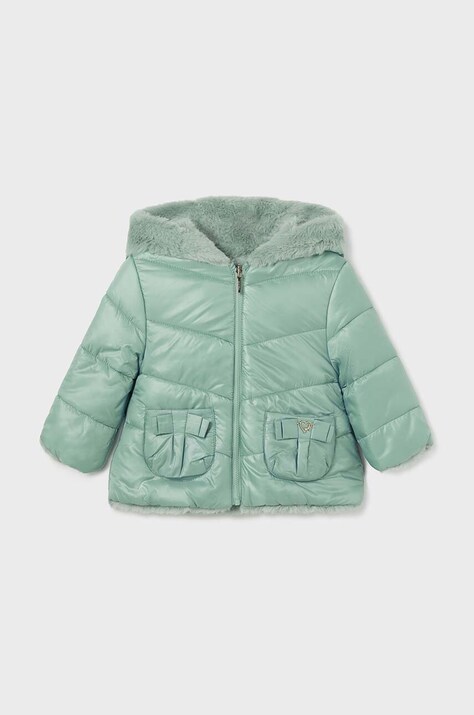 Детско яке с две лица Mayoral в тюркоазено 2480