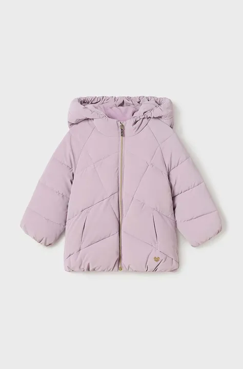 Дитяча куртка Mayoral колір фіолетовий 2482