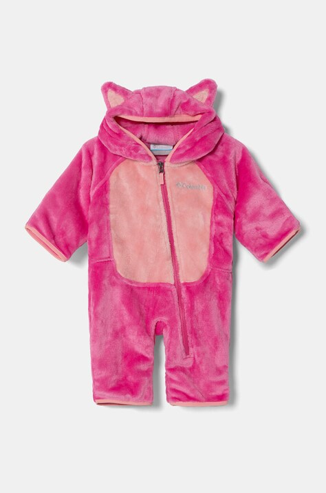 Ολόσωμη φόρμα μωρού Columbia Foxy Baby Sherpa Bunting χρώμα: ροζ, 1863981