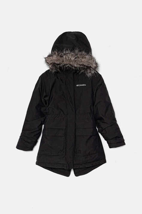 Columbia parka pentru copii Nordic Strider culoarea negru, 2090241