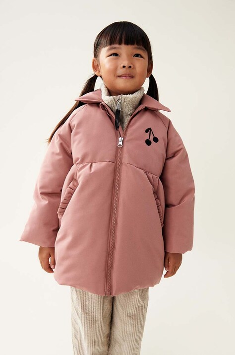 Liewood geaca bebe Cosmos Jacket culoarea roz, LW19406