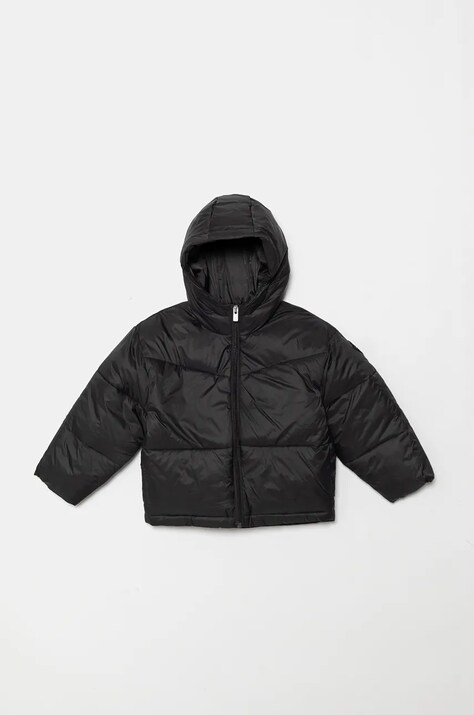 Roxy geaca copii FOREVER THIS YOUNG culoarea negru, ERGJK03128