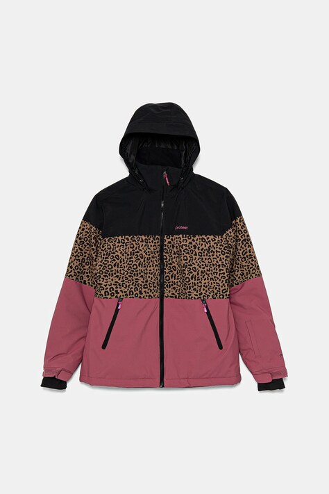 Protest kurtka narciarska dziecięca PRTFUGEE kolor różowy 6911344