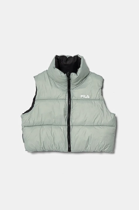 Детски елек с две лица Fila LOCKSTEDT в черно FAT0595