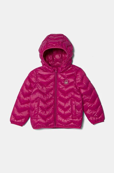 United Colors of Benetton giacca per bambini colore rosa 21INGN02Z