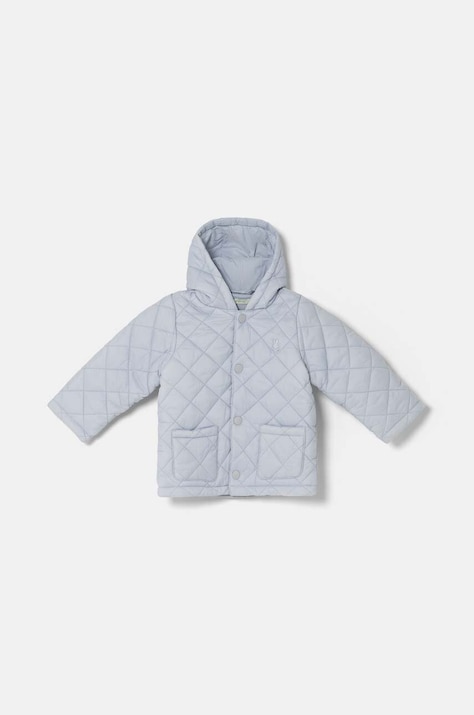 Бебешко яке United Colors of Benetton в синьо 2MJA535CE