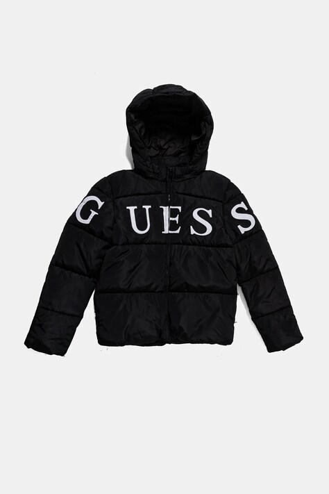 Guess geaca copii culoarea negru, J4BL26 WB240