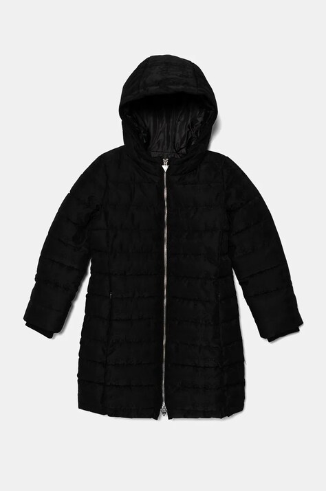 Guess geaca copii culoarea negru, J4BL25 WGLW2