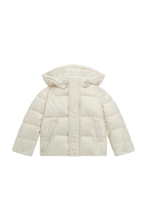 Guess geaca copii culoarea bej, K4BL01 WGIW0