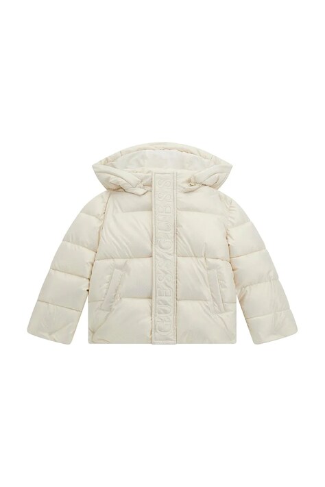 Otroška jakna Guess bež barva, K4BL01 WGIW0