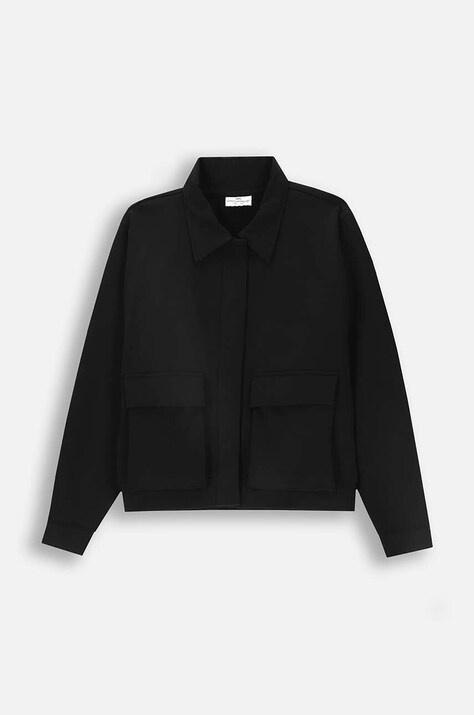 Μπλούζα Coccodrillo χρώμα: μαύρο, MYSTIC NATURE GIRL JUNIOR