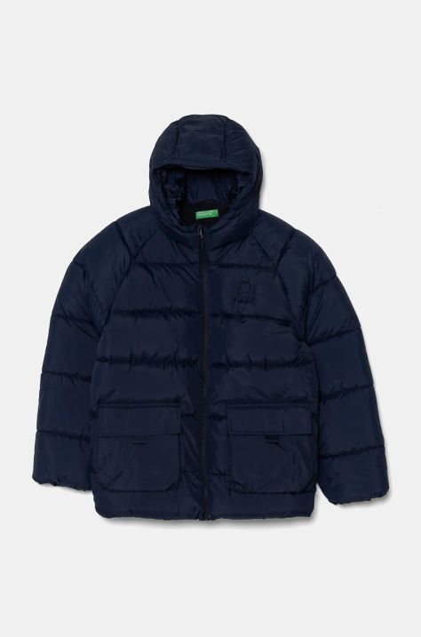 United Colors of Benetton giacca per bambini colore blu navy 2WU0CN052