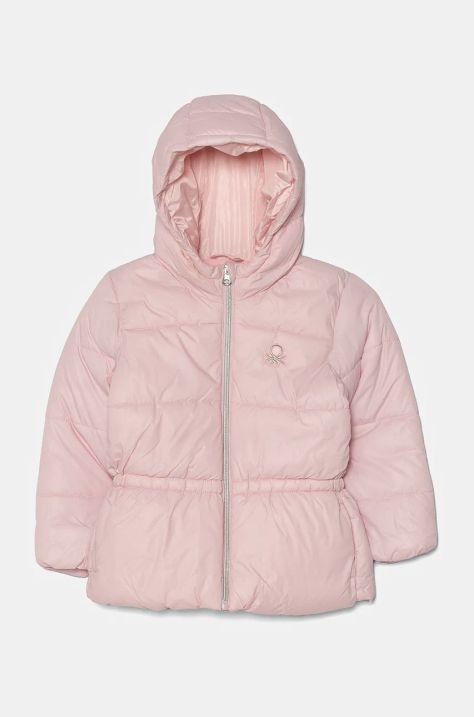 United Colors of Benetton giacca per bambini colore rosa 2NQRGN02X