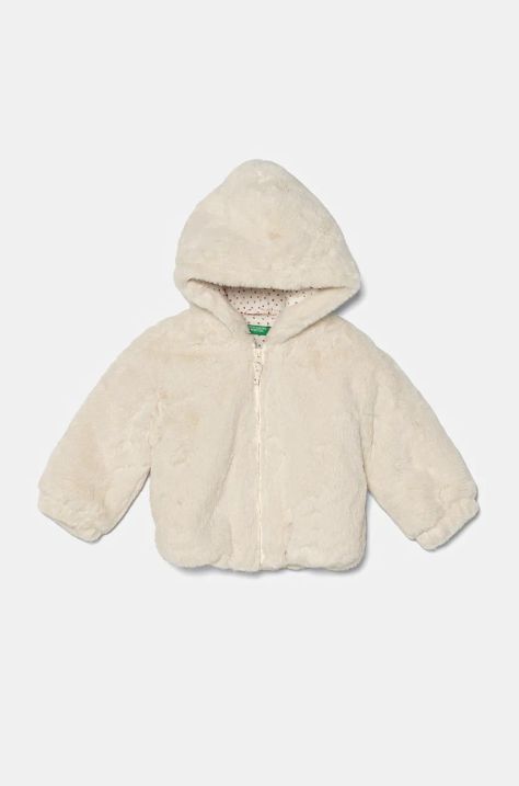 United Colors of Benetton giacca per bambini colore beige 2A4SGN03G