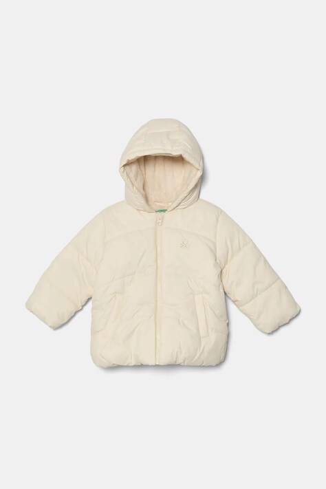 United Colors of Benetton geaca copii culoarea bej, 2SJ1GN03I