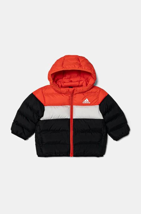 adidas geaca bebe I SDKT culoarea rosu, IX3301