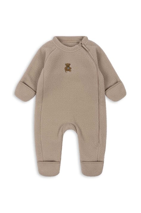 Konges Sløjd costum bebe SAFA ONESIE GRS culoarea bej, KS101294