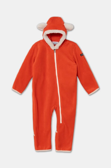 Columbia combinezon bebe Tiny Bear Bunting culoarea portocaliu, 1523741