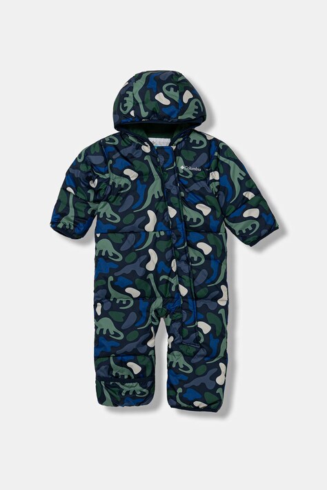 Columbia kombinezon puchowy niemowlęcy Snuggly Bunny Bunting kolor granatowy 2088791