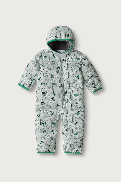 Columbia Overal dojčenský Snuggly Bunny Bunting zelený 2088791