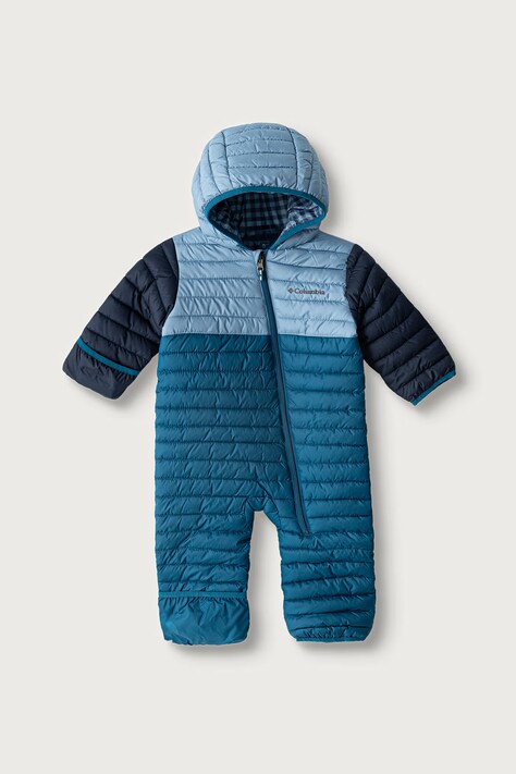 Columbia Kombinezon dziecięcy Powder Lite Reversible Bunting niebieski 2088751