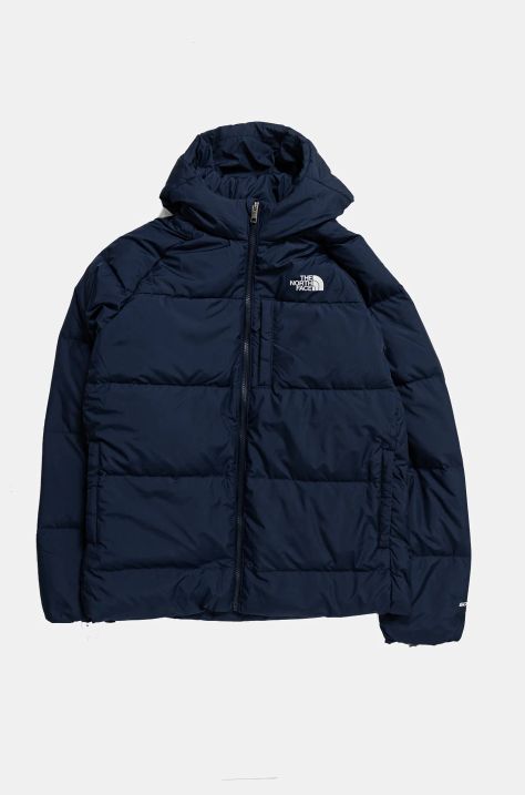 Детско пухено яке The North Face NORTH DOWN HOODED JACKET в синьо NF0A88TX8K21