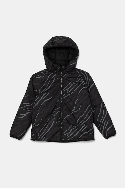 Дитяча двостороння куртка Puma Reversible ffer jacket колір чорний 682756