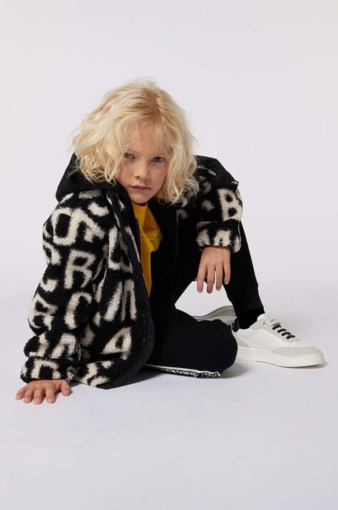 Dječja jakna Marc Jacobs boja: crna, W60261