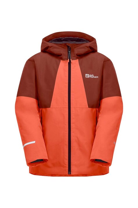 Детская куртка Jack Wolfskin цвет оранжевый 1610281