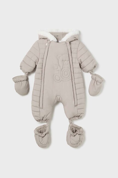 Mayoral Newborn combinezon bebe culoarea bej, 2620