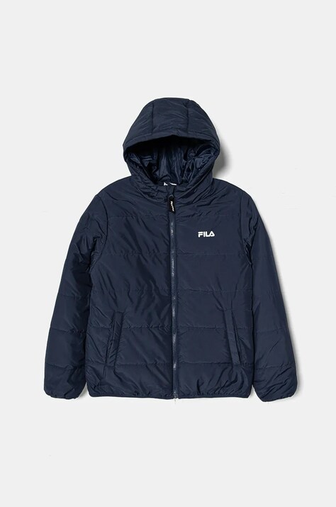 Fila geaca copii BERGHUELEN culoarea albastru marin, FAT0361